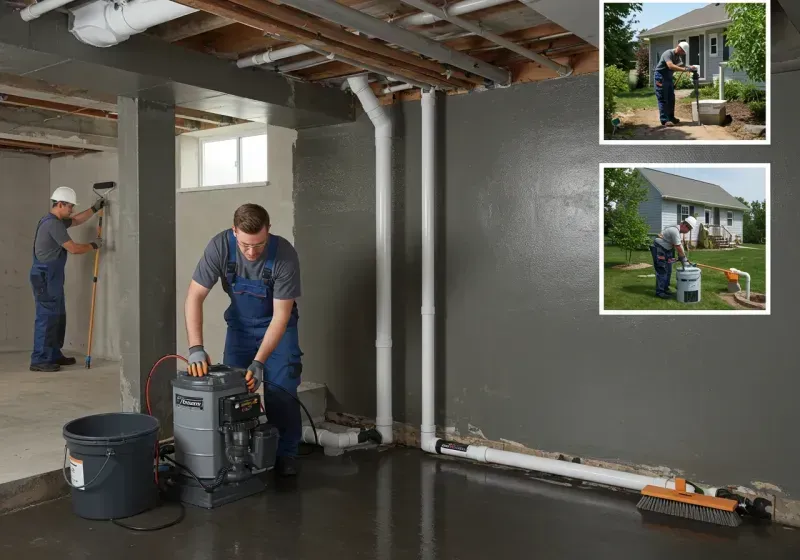 Basement Waterproofing and Flood Prevention process in Lee County, MS